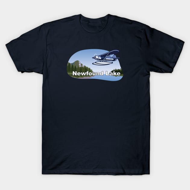 Newfound Pontoon Airplane T-Shirt by Ski Classic NH